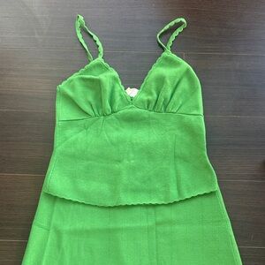 Sezane Suzie Top and Jupe Francine Skirt Set